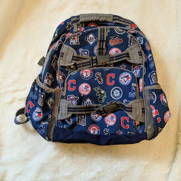 pottery barn kids baseball backpack